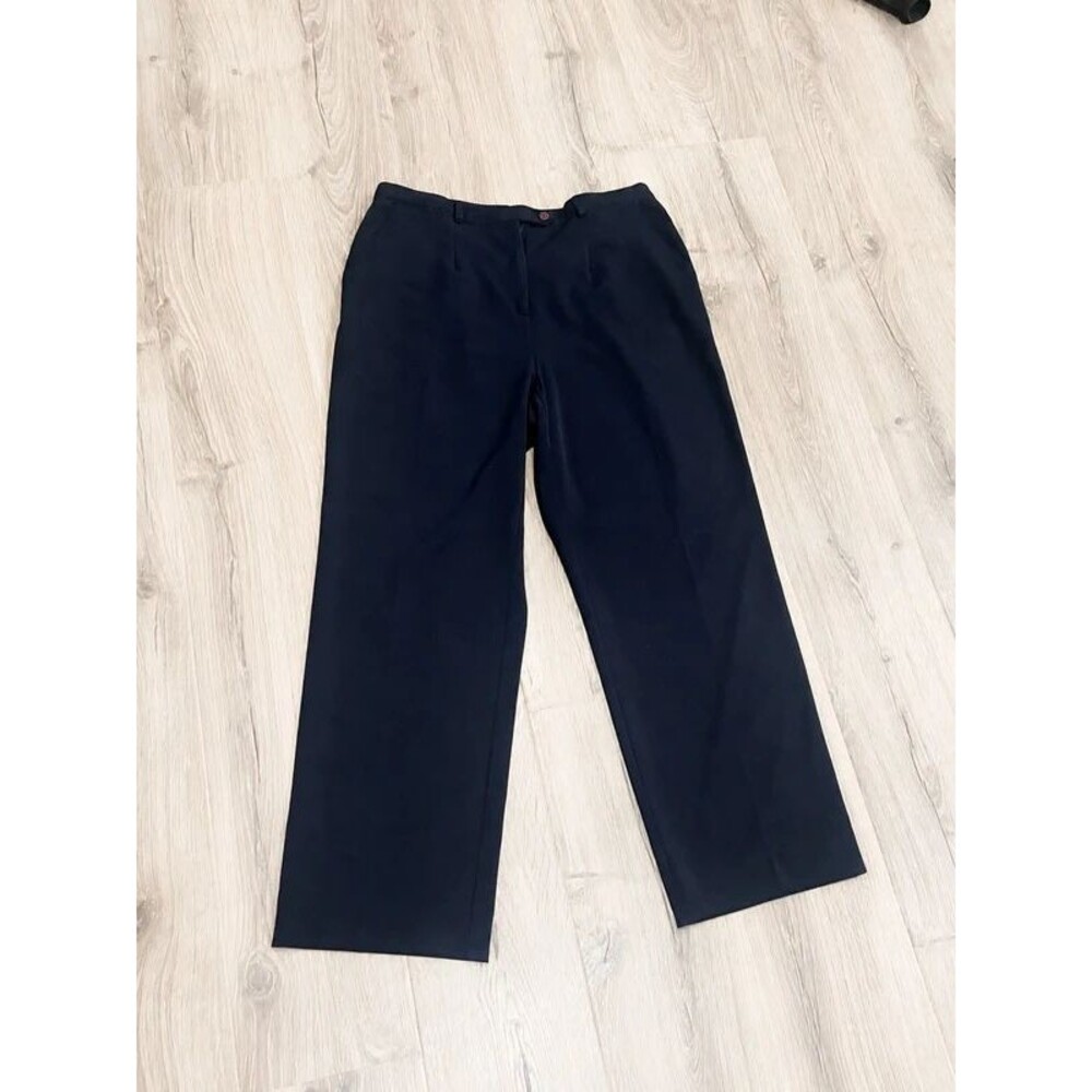 Sag Harbor Stretch Women’s Navy Dress Pants Size 14